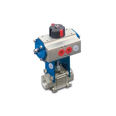 Válvula Esfera com Atuador Pneumático: O que é, para que serve e onde usar Válvula Esfera com Atuador Pneumático: O que é, para que serve e onde usar