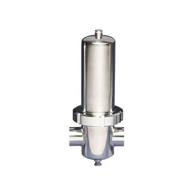 Filtro para vapor com tubo sinterizado sanitário Filtro para vapor com tubo sinterizado sanitário