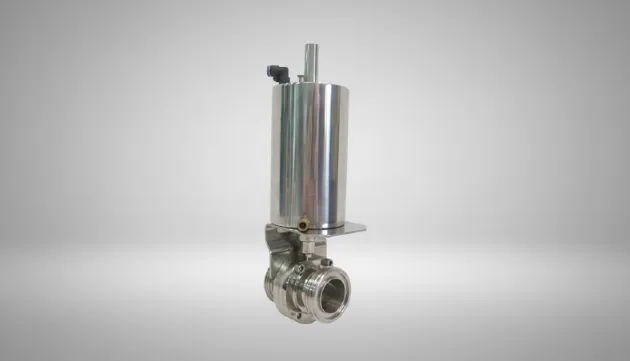 Válvula Borboleta Inox Sanitária